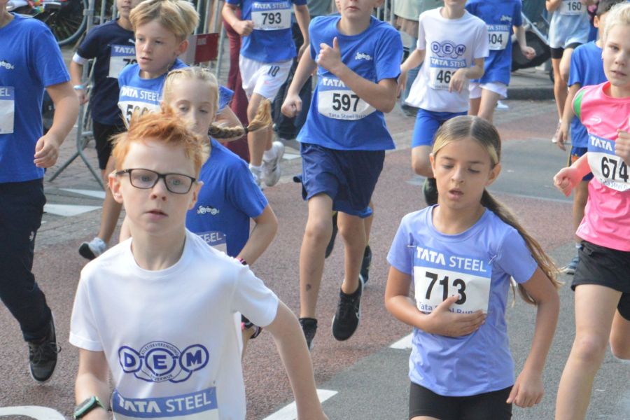 Foto’s jeugdlopen TATA steel Marquetteloop